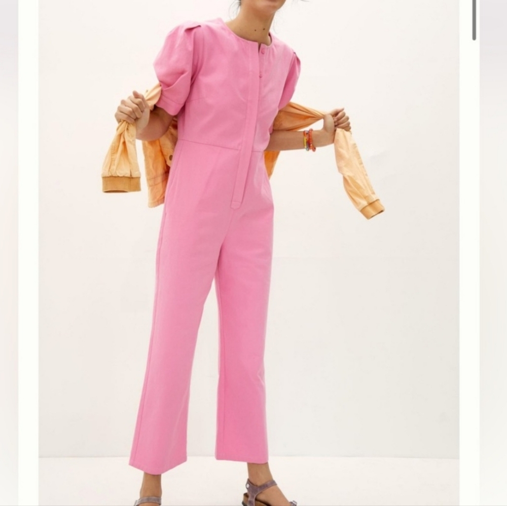 Mare mare Anthropologie pink jumpsuit